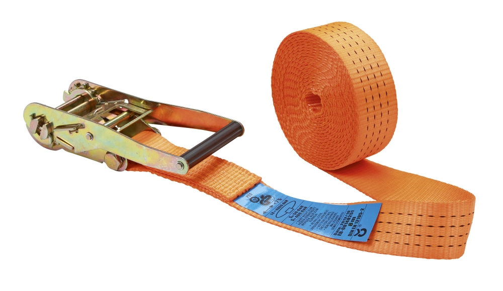 Ratelsjorband 1-dlg, oranje 50 mm/8 m, 2000/4000 kg