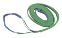 Hijsband, draagvermogen 2t/4t 2-lagig, 2m; 6cm breed