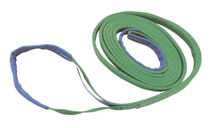 Hijsband, draagvermogen 2t/4t 2-lagig, 4m; 6cm breed