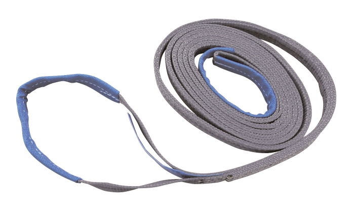 Hijsband, draagvermogen 4t/8t 2-lagig, 4m; 12cm breed