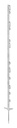 Titan flexibele paal wit 157cm Dubbele instap, 157 cm