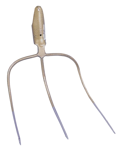 Strovork zonder steel 3 tanden, 30 x 30 cm
