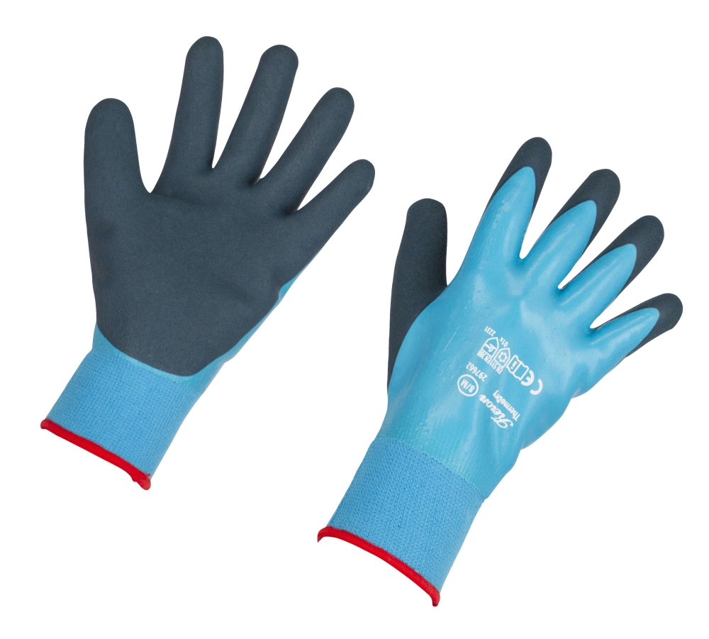 Winterhandschoen ThermoDry I 1-laags, lichtblauw, maat 8