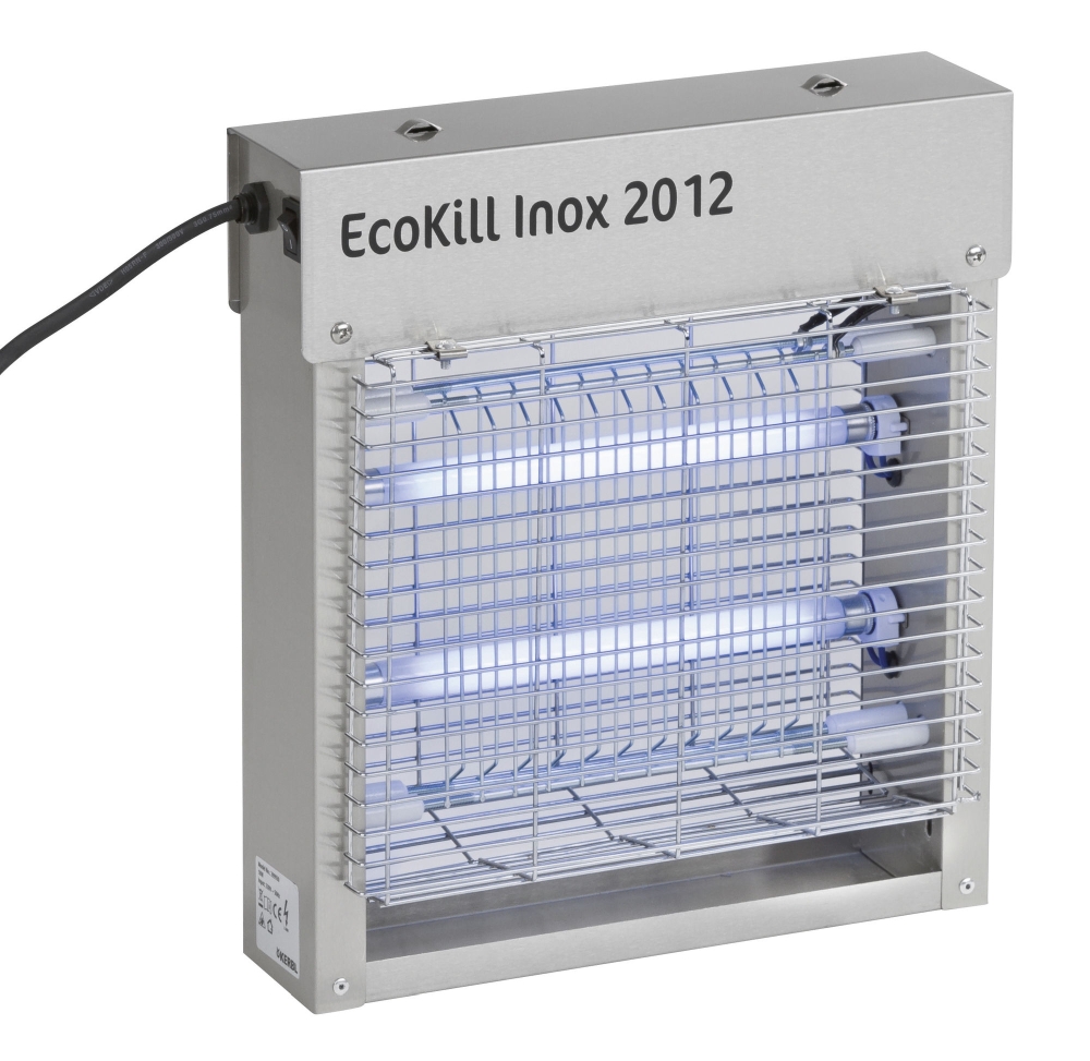 Electric fly killer EcoKill Inox 2012, 2 x 6 watt