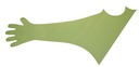 Wegwerphs. m. schouderbescher- ming, L: 120cm, 50 st., groen