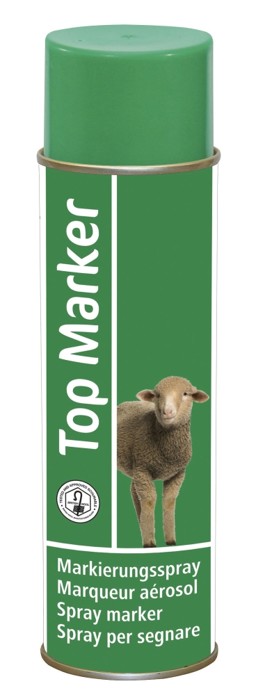 Markeerspray v. schapen groen, TopMarker, 500ml