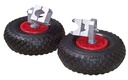 Stabilising wheels for wheelbarrow, 2 pcs