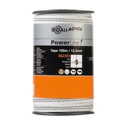 [GAL_062303] PowerLine lint 12,5mm wit 100m