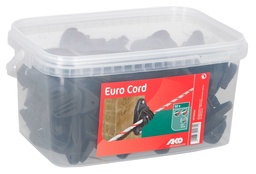 [KER_441396/503] EURO Cord koordisolator zwart, 50 st. emmer