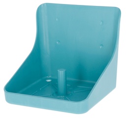 [KER_324794] Lick Stone Holder aquamarine Plastic, rectangular